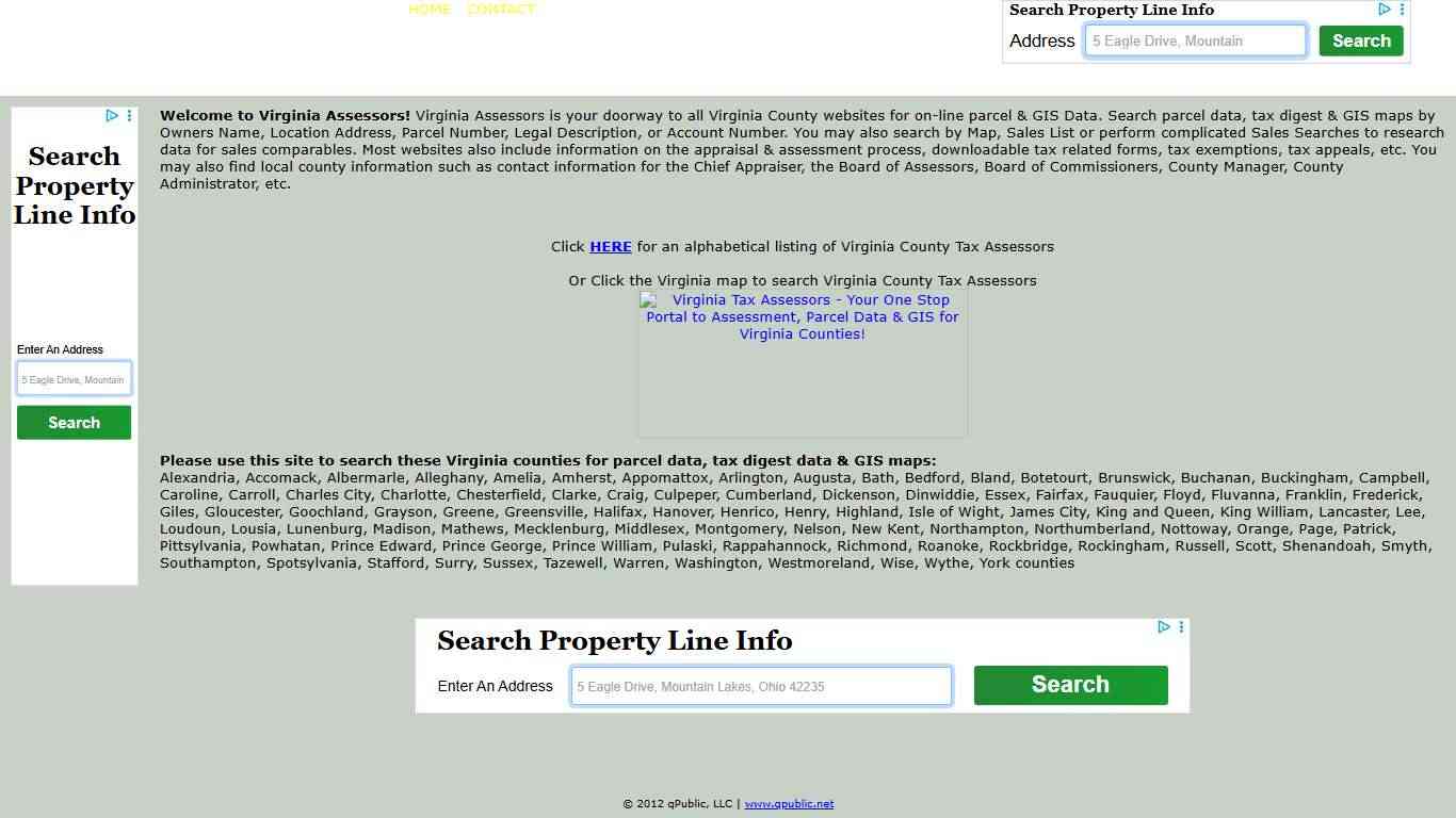 Virginia Tax Assessors - Your One Stop Portal to Assessment, Parcel, Tax & GIS Data for Virginia Counties!